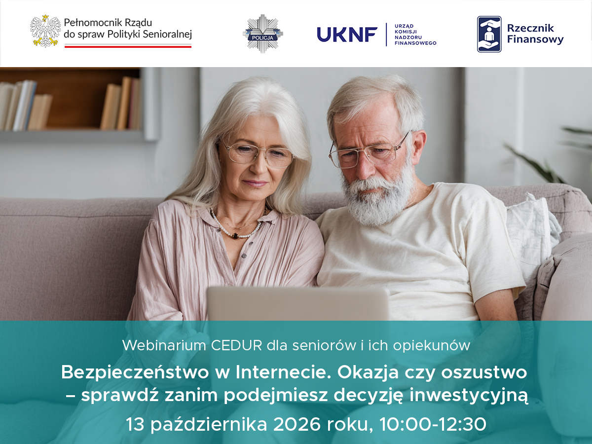 Ilustracja do informacji: Bezpieczeństwo w Internecie. Okazja czy oszustwo – sprawdź zanim podejmiesz decyzję inwestycyjną